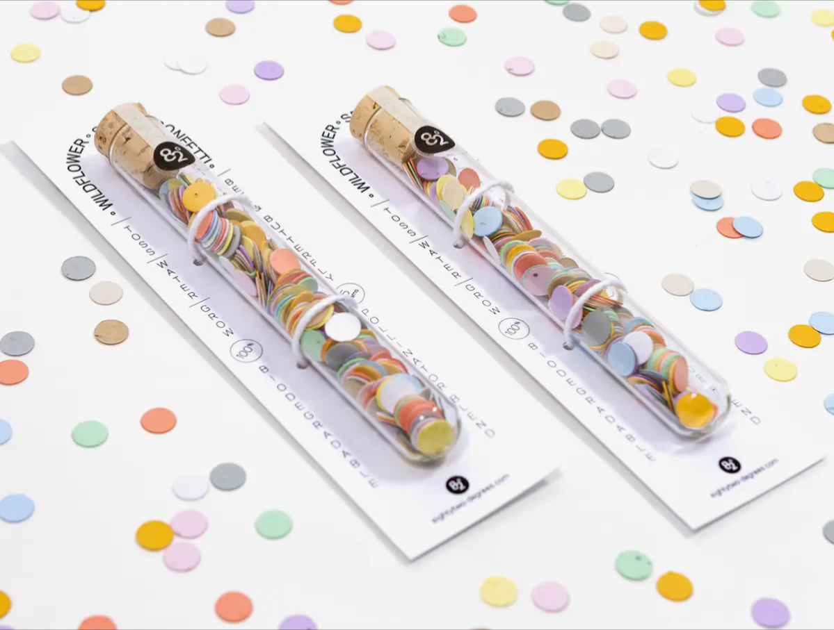 Wildflower Confetti Vile (compostable confetti!)
