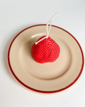 Strawberry candle