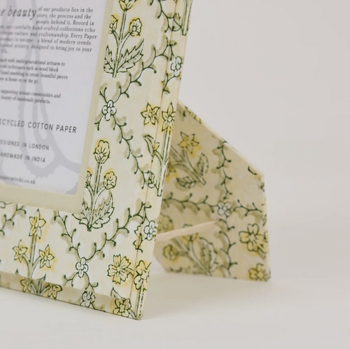 Block Print Picture Frame