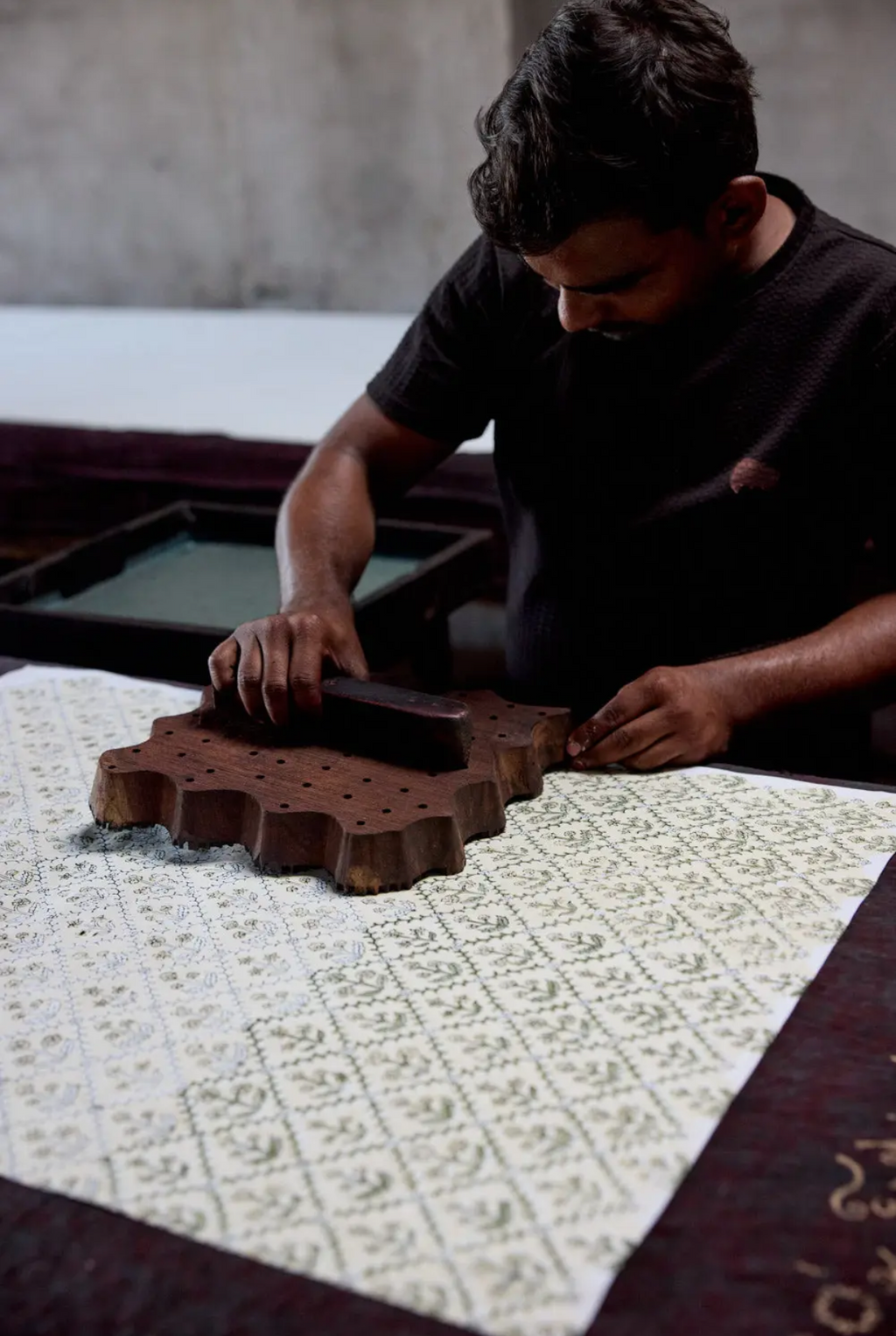 Block Print Picture Frame