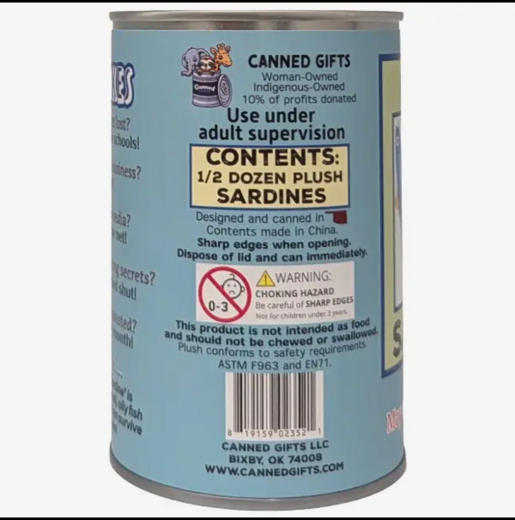 Canned Sardines (plush)