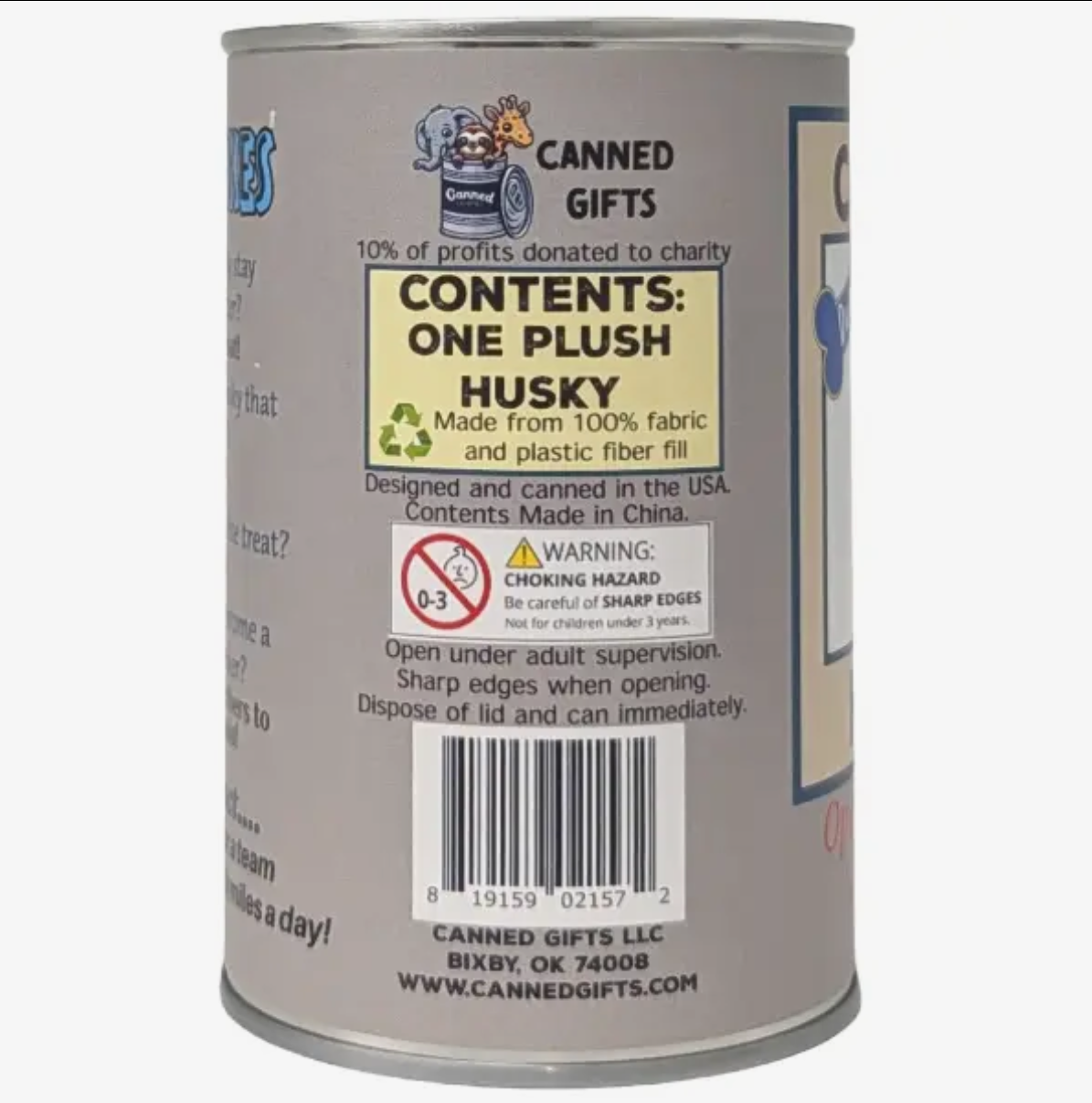 Canned Husky
