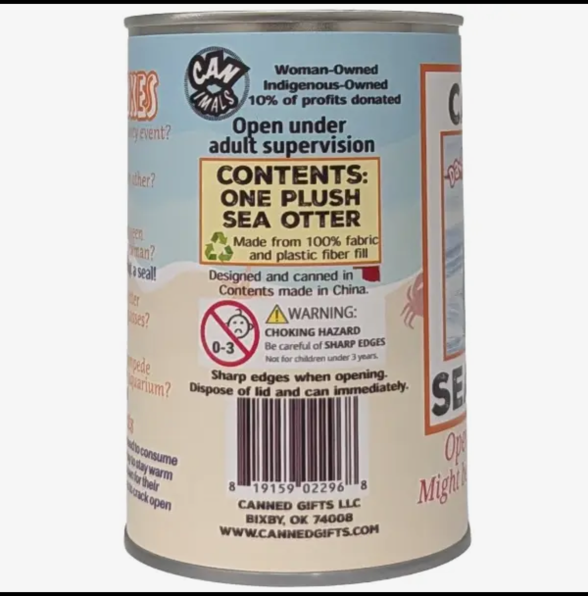 Canned Sea Otter