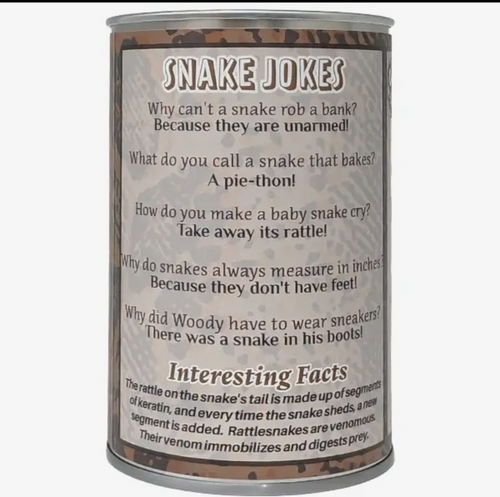 Canned Rattlesnake