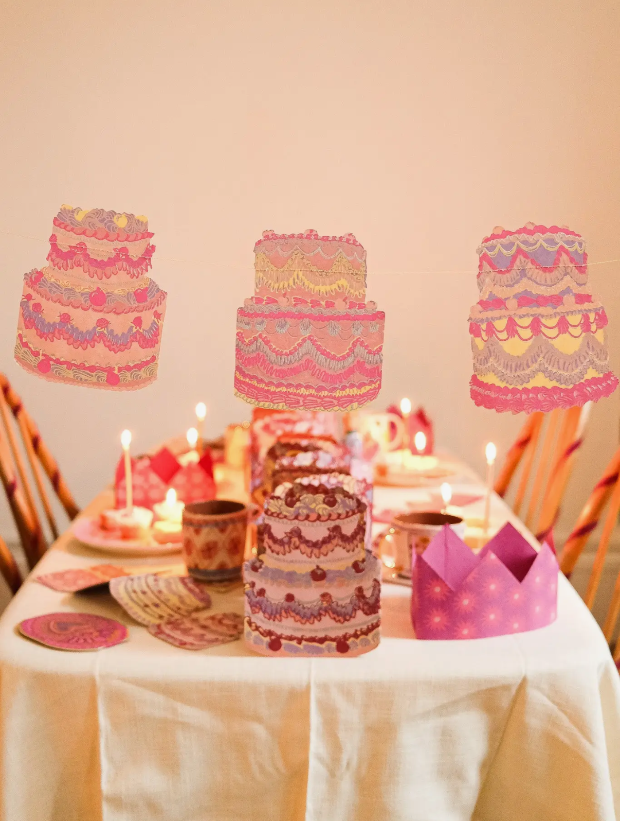 East End Press Cake Garland
