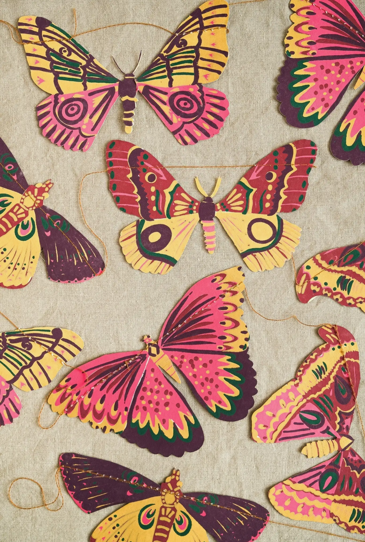 East End Press Butterfly Garland