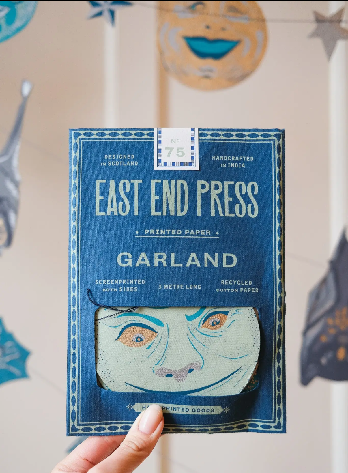 East End Press Moon Garland