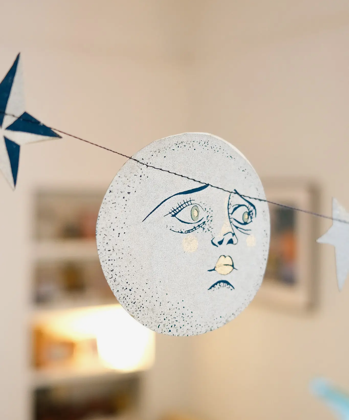 East End Press Moon Garland