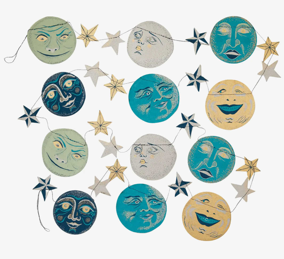 East End Press Moon Garland