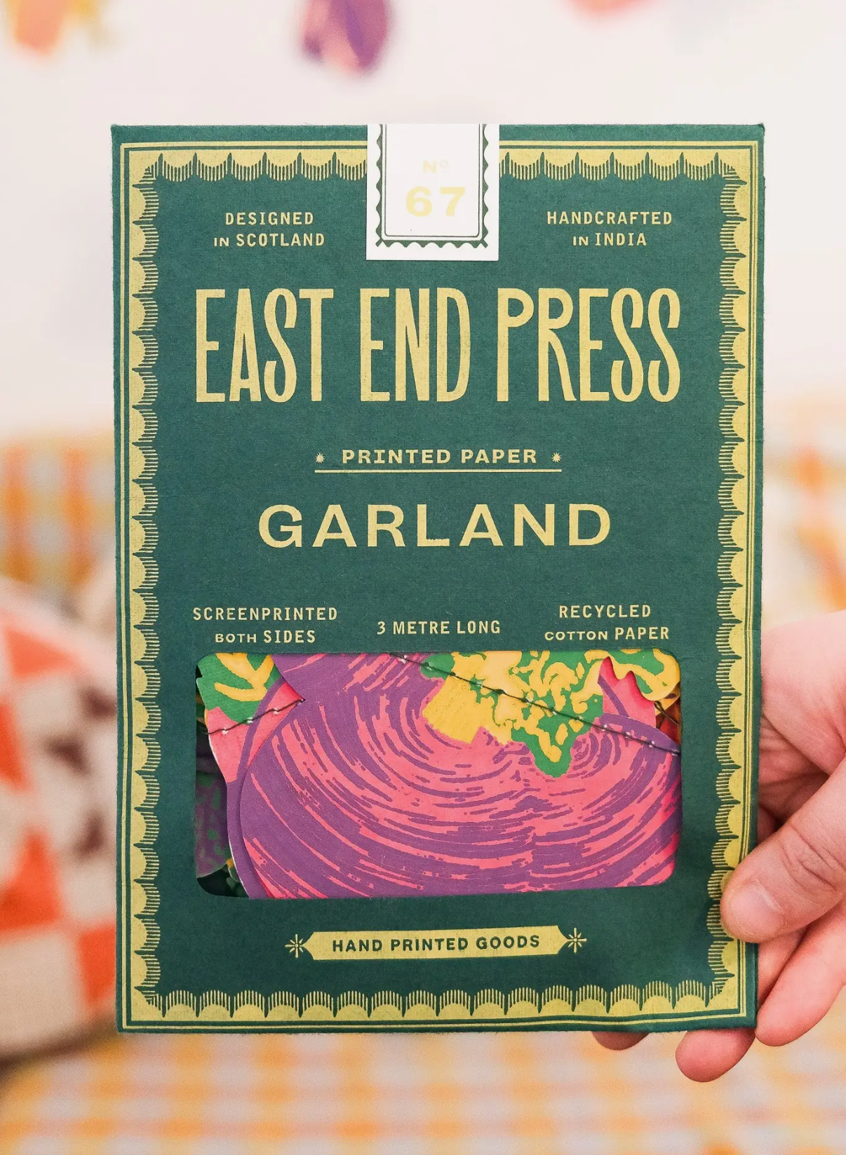 East End Press Harvest Veggie Garland