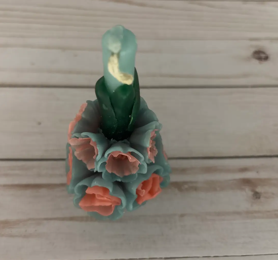 Oaxacan Flower Candle (mini)