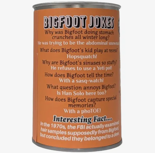 Canned Bigfoot