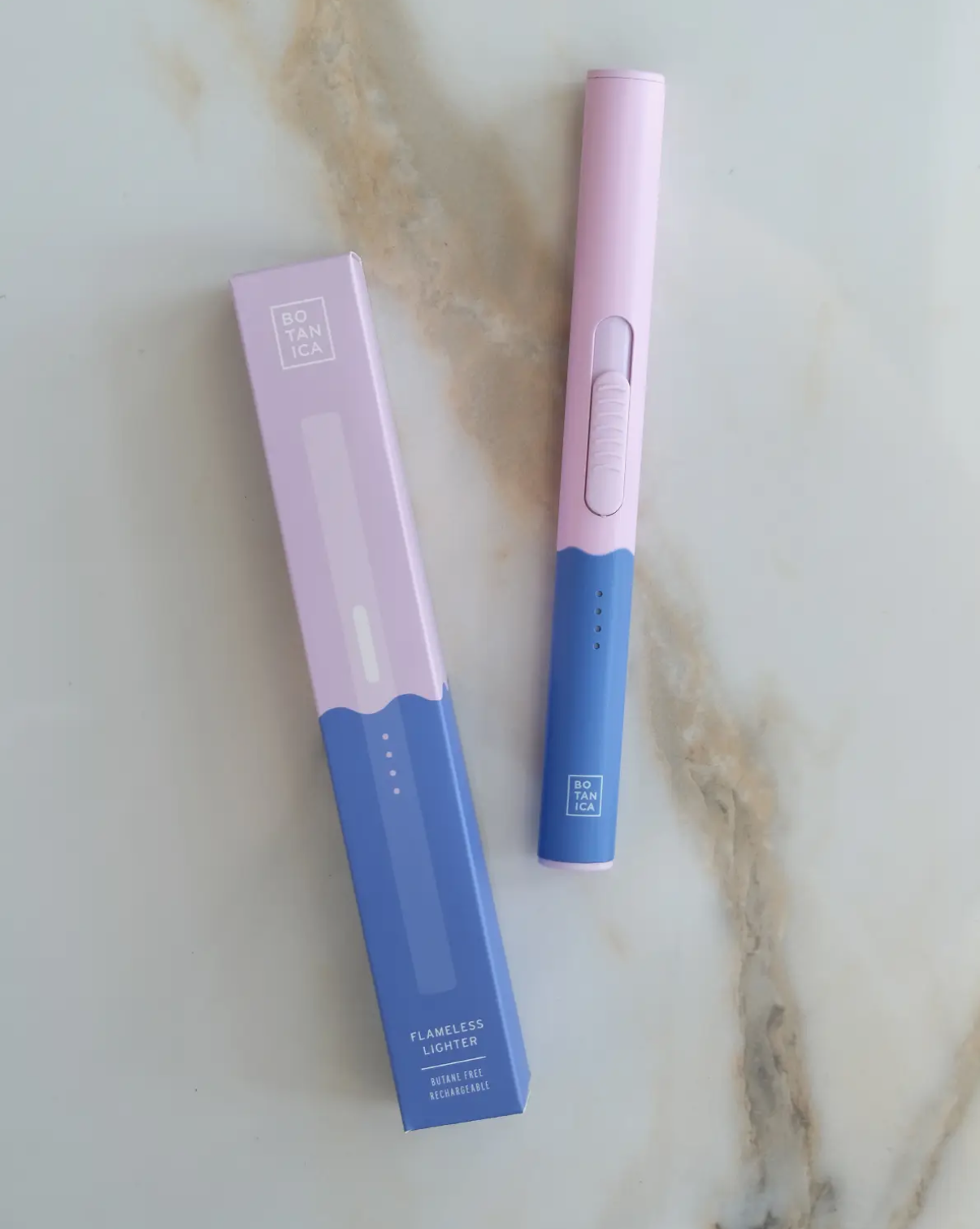 Flameless Lighter & Charger: Indigo Wave