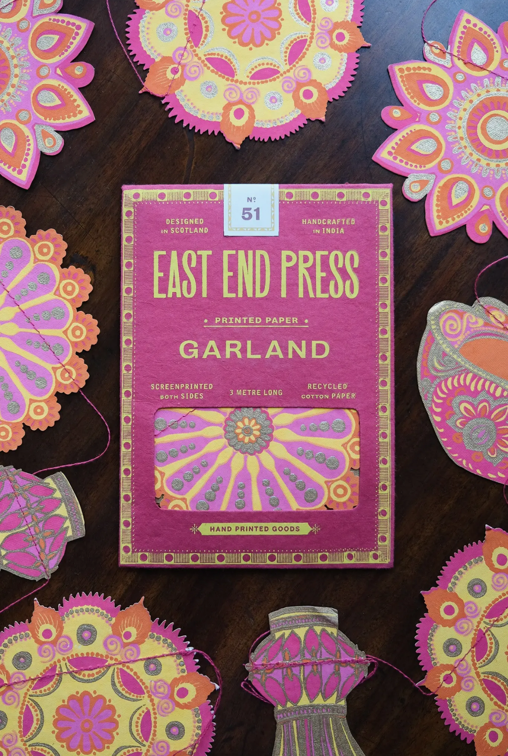 East End Press Diwali Garland