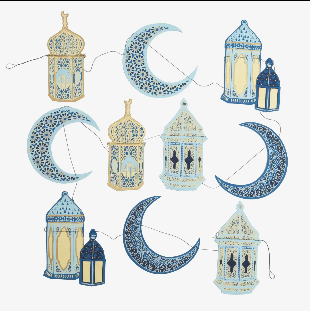 East End Press Eid Garland