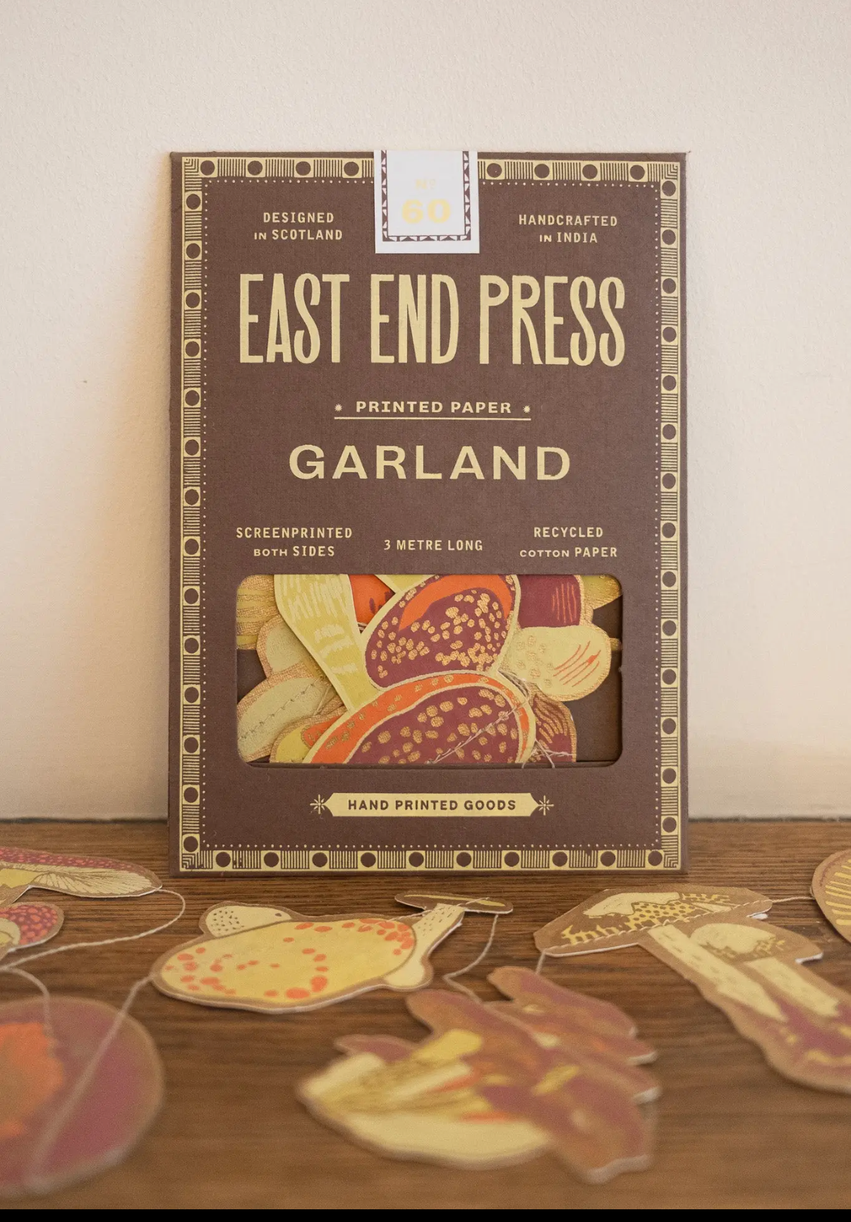 East End Press Mushroom Garland