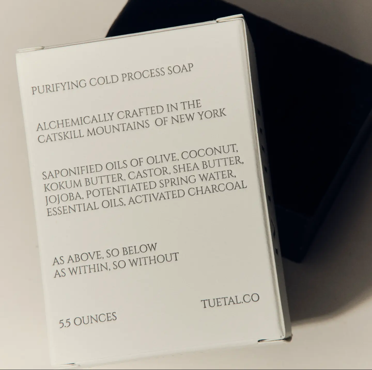 TUETAL Obsidian Soap