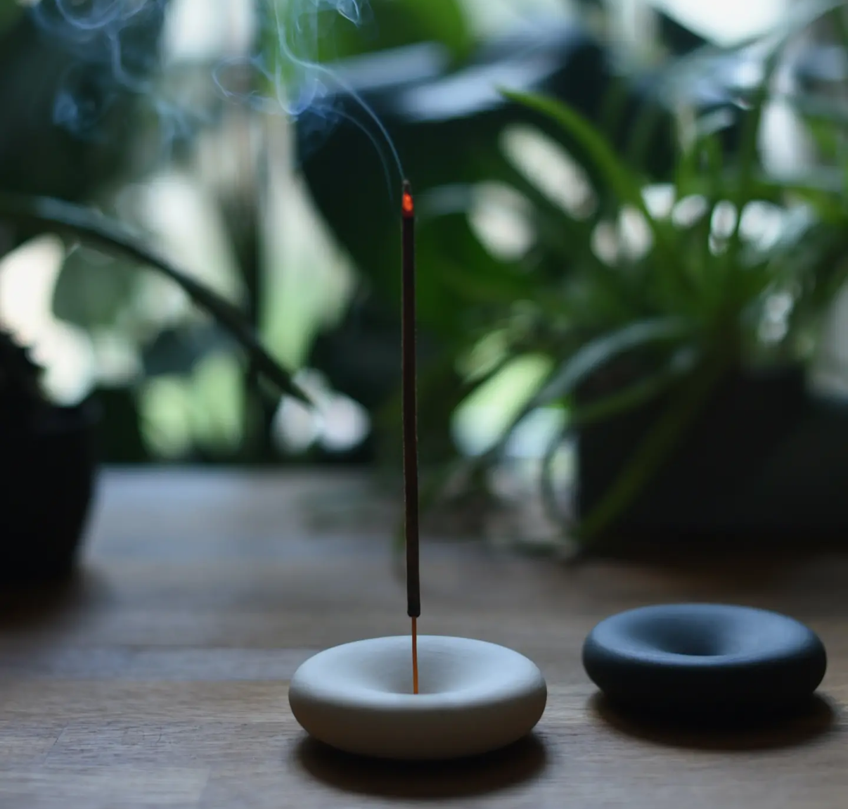 Incense Stone White